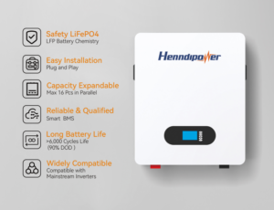 Pin treo tường 5KWh~10KWh